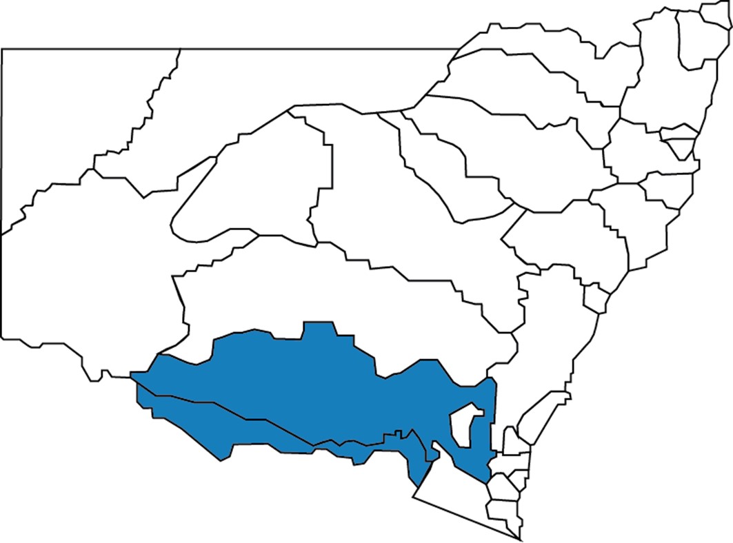 murray and murrumbidgee area map
