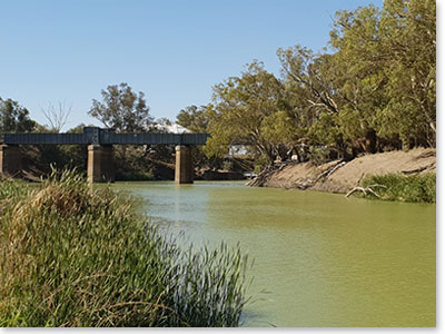 Bridge over river