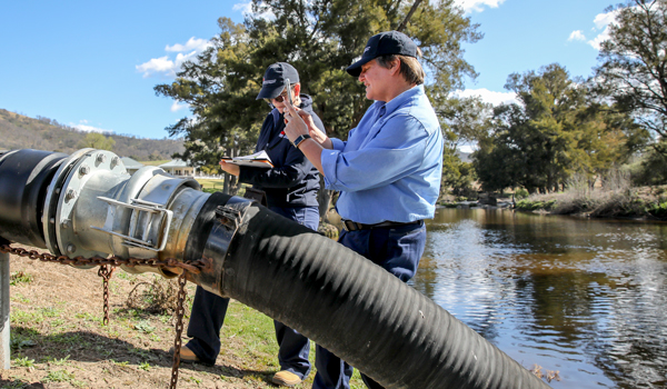 30 new NRAR recruits has begun this week with Armidale water users.
