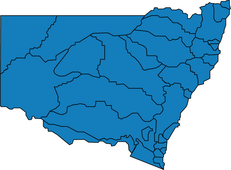 Statewide NSW map